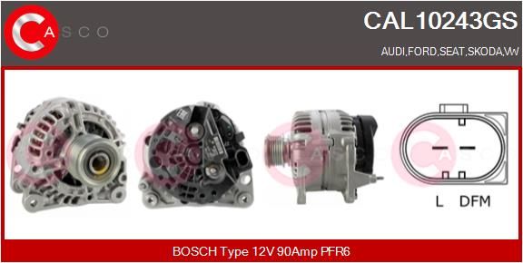 CASCO Generaator CAL10243GS