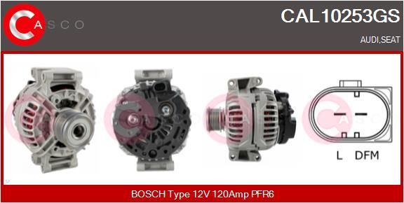CASCO Generaator CAL10253GS