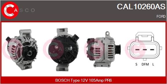 CASCO Generaator CAL10260AS