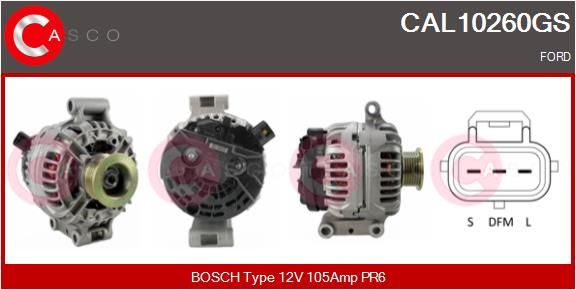 CASCO Generaator CAL10260GS