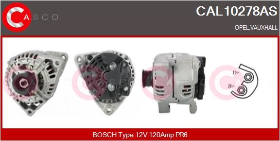 CASCO Generaator CAL10278AS