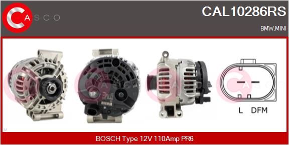 CASCO Generaator CAL10286RS