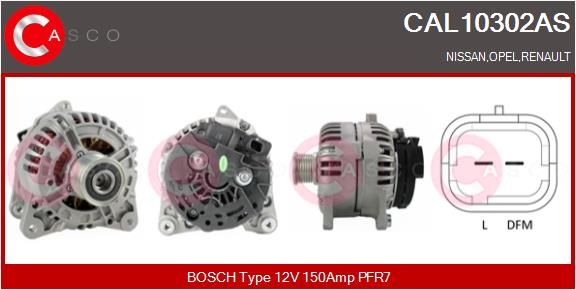 CASCO Generaator CAL10302AS