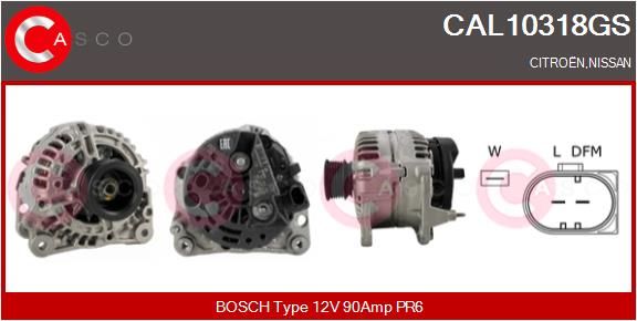 CASCO Generaator CAL10318GS