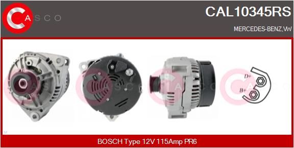 CASCO Generaator CAL10345RS