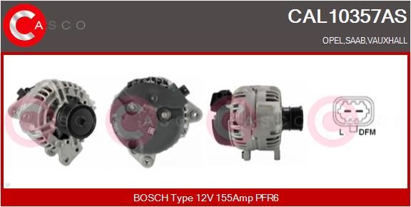 CASCO Generaator CAL10357AS