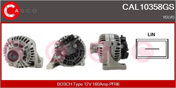 CASCO Generaator CAL10358GS