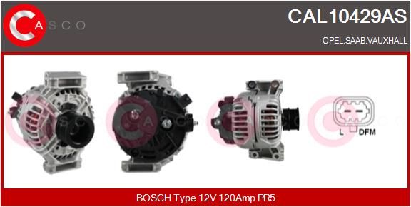 CASCO Generaator CAL10429AS