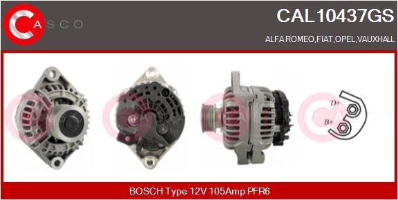 CASCO Generaator CAL10437GS