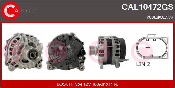 CASCO Generaator CAL10472GS