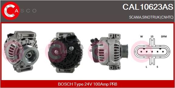 CASCO Generaator CAL10623AS