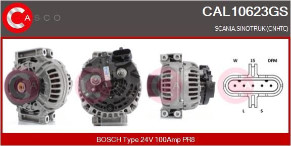 CASCO Generaator CAL10623GS