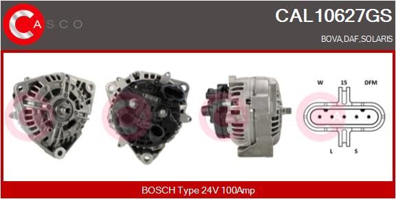 CASCO Generaator CAL10627GS