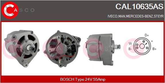 CASCO Generaator CAL10635AS