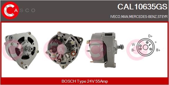 CASCO Generaator CAL10635GS