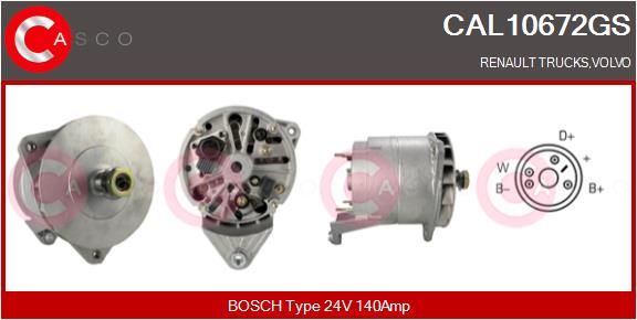 CASCO Generaator CAL10672GS