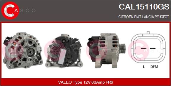 CASCO Generaator CAL15110GS