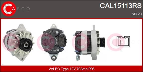 CASCO Generaator CAL15113RS