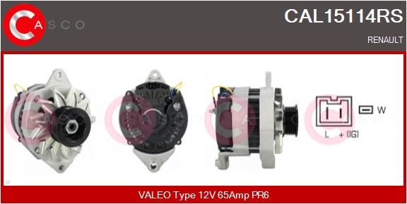 CASCO Generaator CAL15114RS