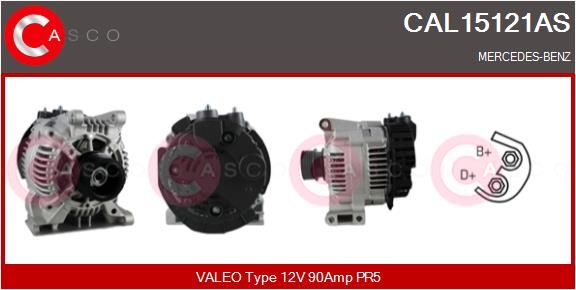 CASCO Generaator CAL15121AS