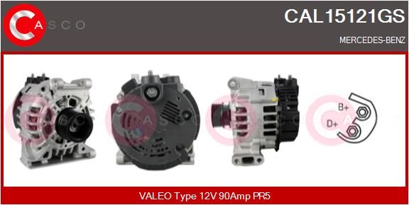 CASCO Generaator CAL15121GS