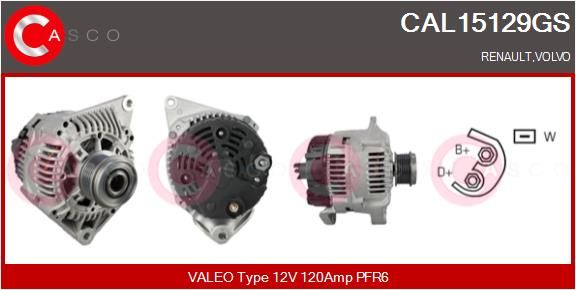CASCO Generaator CAL15129GS