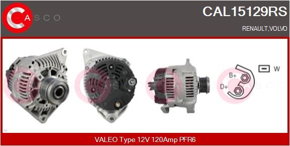 CASCO Generaator CAL15129RS
