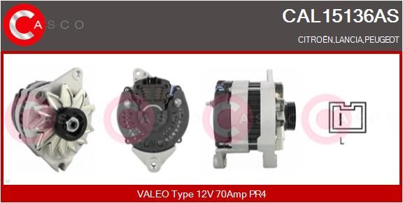 CASCO Generaator CAL15136AS
