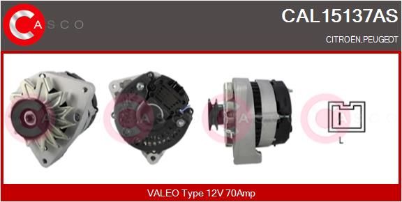 CASCO Generaator CAL15137AS