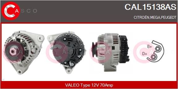 CASCO Generaator CAL15138AS