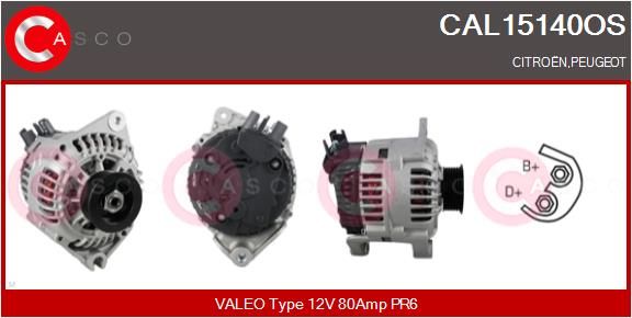 CASCO Generaator CAL15140OS