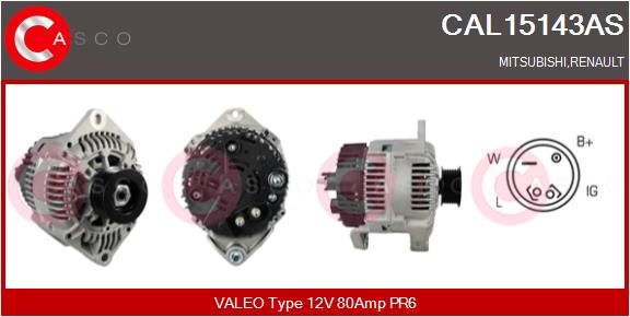 CASCO Generaator CAL15143AS