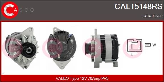 CASCO Generaator CAL15148RS