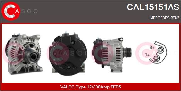 CASCO Generaator CAL15151AS