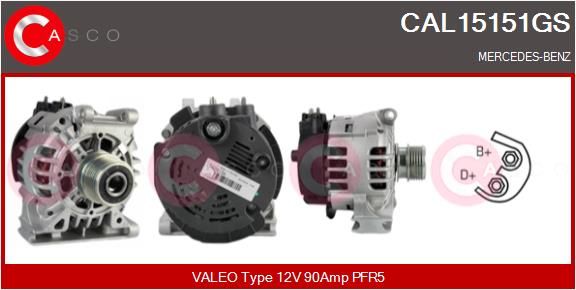 CASCO Generaator CAL15151GS