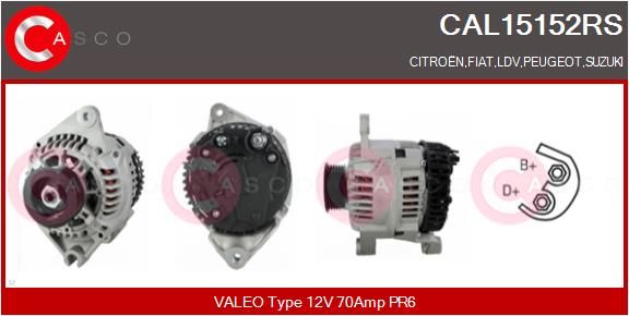 CASCO Generaator CAL15152RS