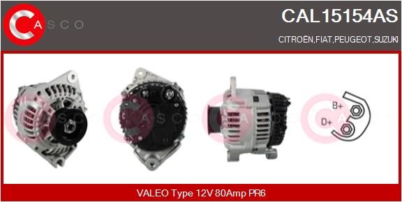 CASCO Generaator CAL15154AS