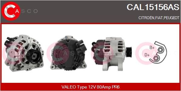 CASCO Generaator CAL15156AS