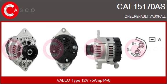 CASCO Generaator CAL15170AS