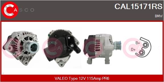 CASCO Generaator CAL15171RS