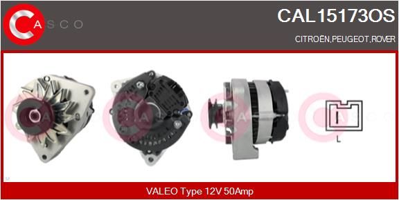 CASCO Generaator CAL15173OS