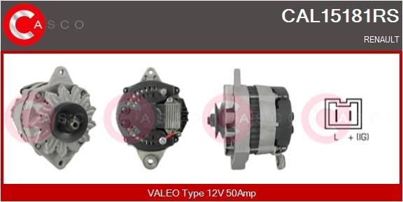 CASCO Generaator CAL15181RS