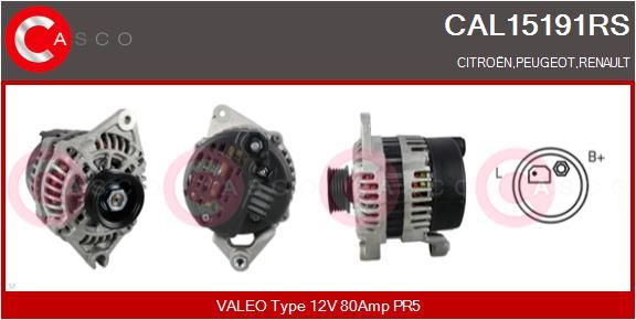 CASCO Generaator CAL15191RS