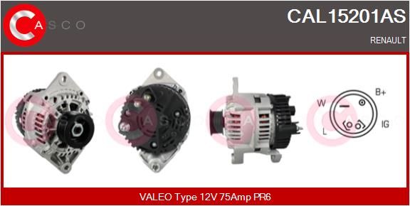 CASCO Generaator CAL15201AS