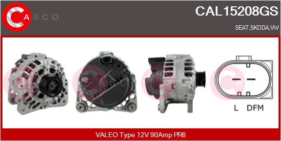 CASCO Generaator CAL15208GS