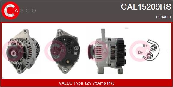 CASCO Generaator CAL15209RS