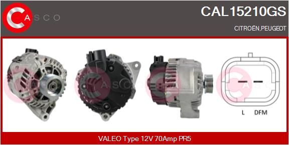 CASCO Generaator CAL15210GS