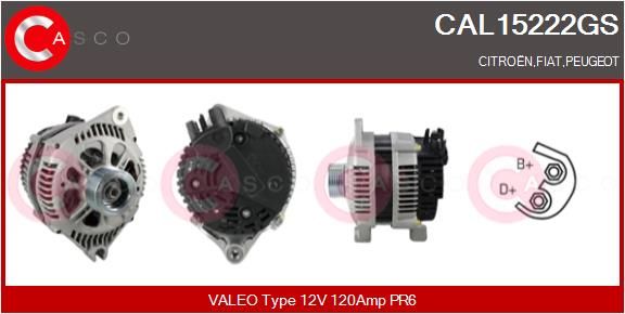 CASCO Generaator CAL15222GS