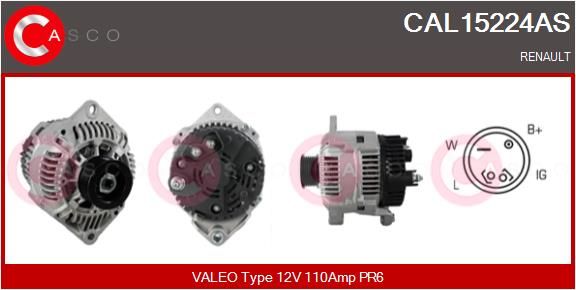 CASCO Generaator CAL15224AS