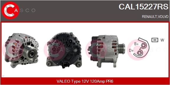 CASCO Generaator CAL15227RS